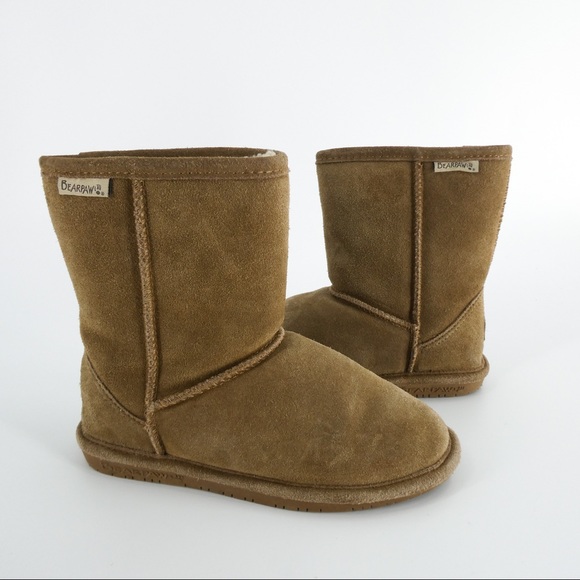 BearPaw Other - Bearpaw | Girl's "Emma Short" Winter Boots, Tan, 3 (Big Girl)
